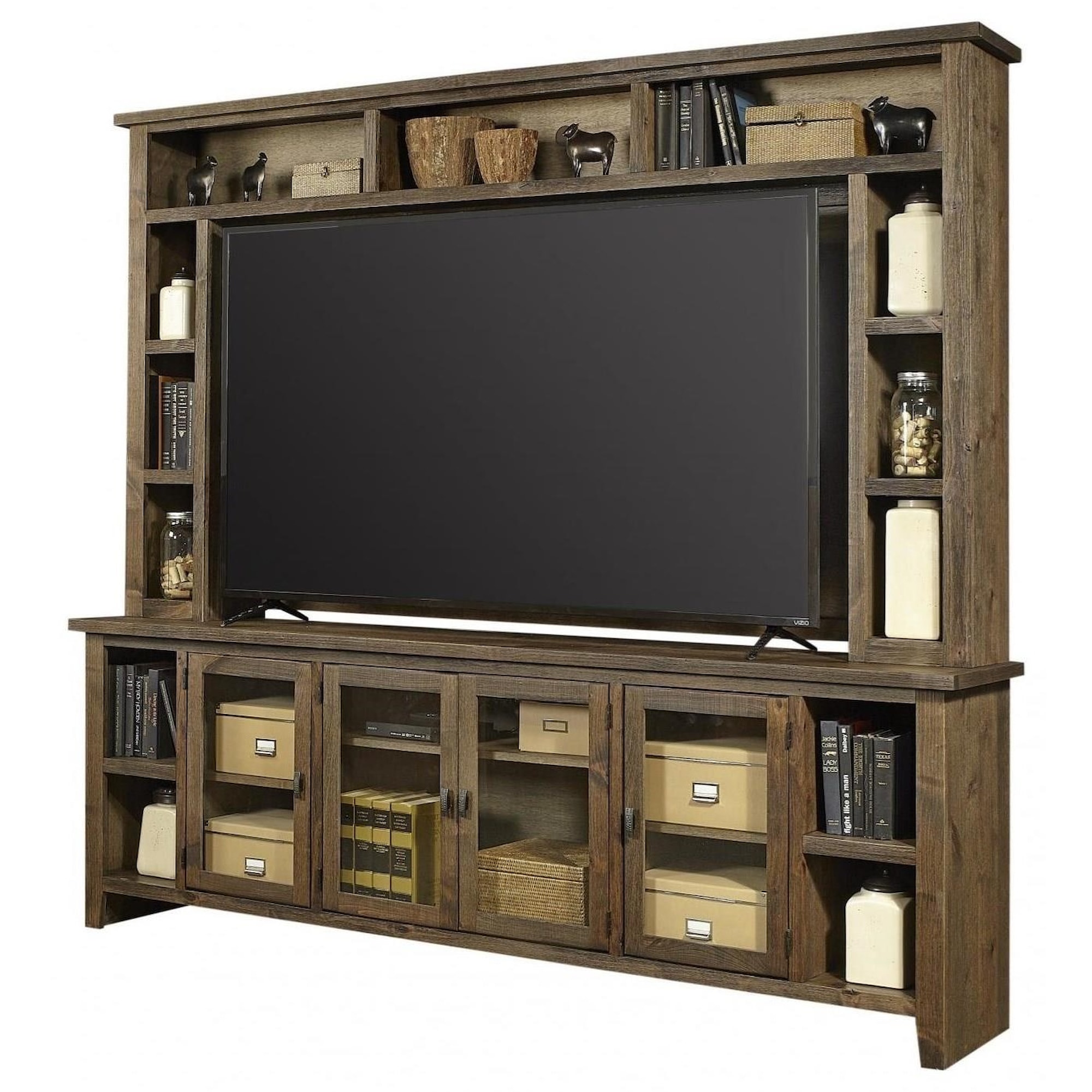 Aspenhome Alder Grove WDG1036BDL 84" Entertainment Console with 4